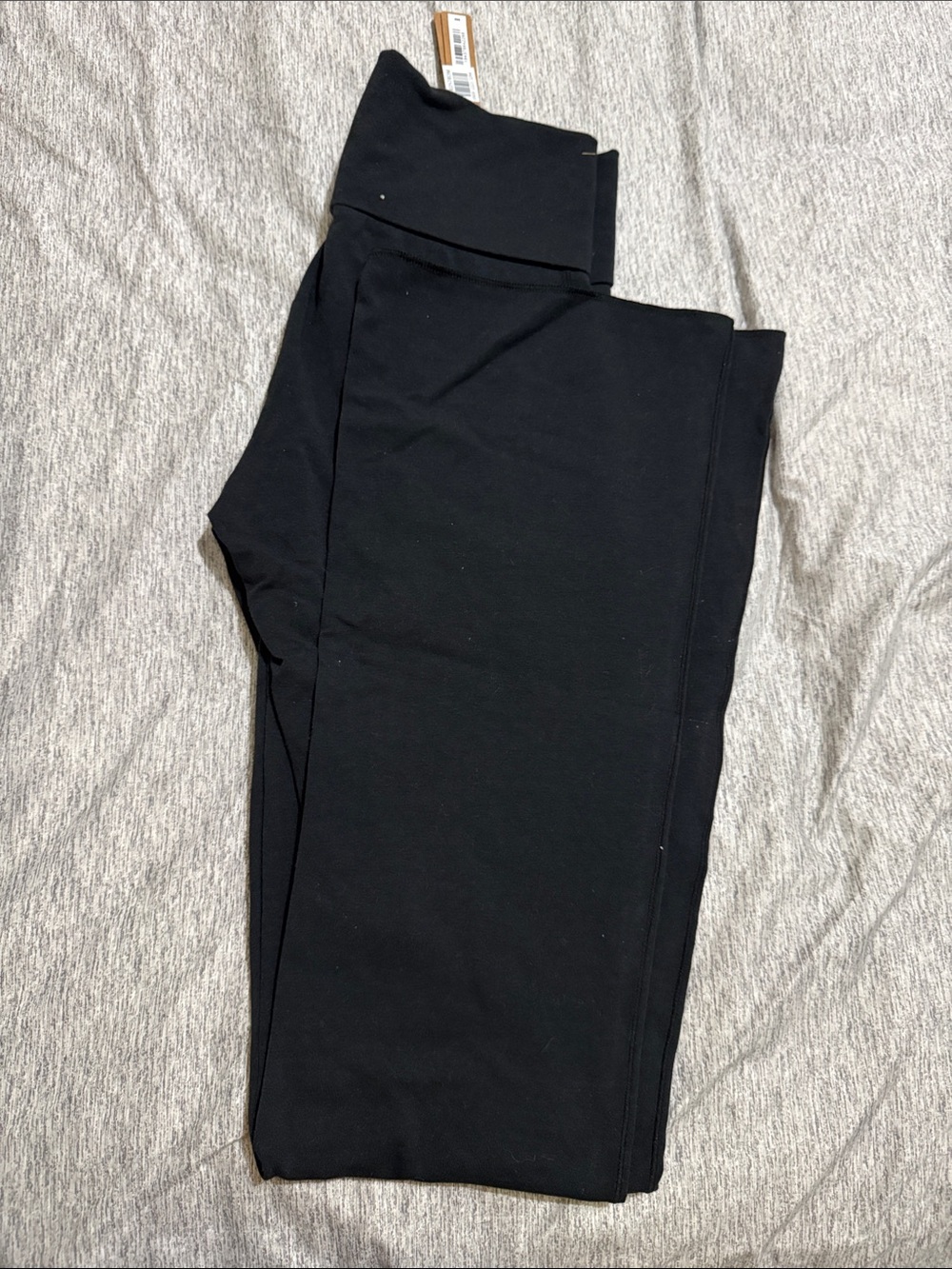 SKIMS Black FOLD OVER PANT